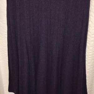 Dark purple dress